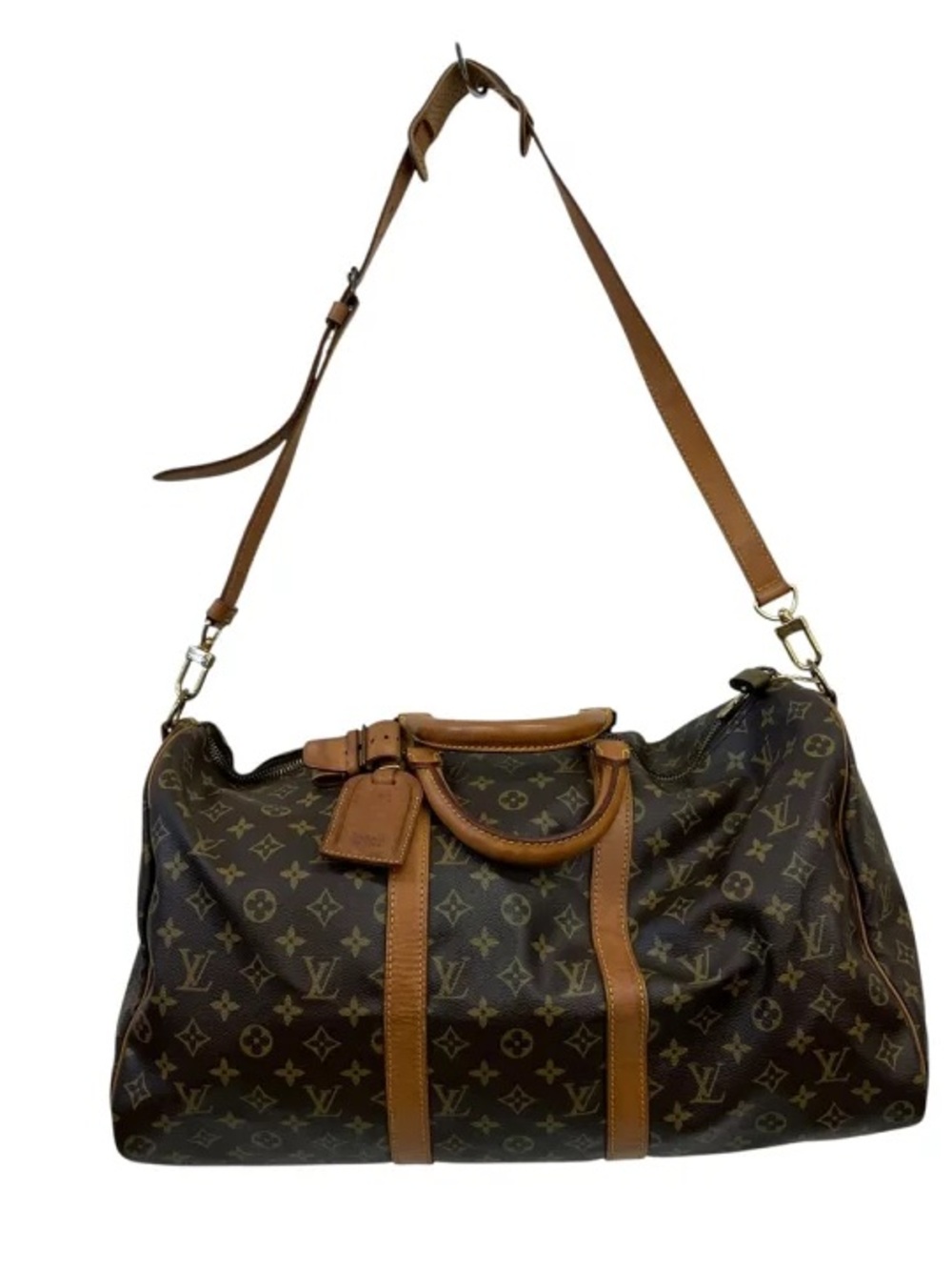 Authentic Louis Vuitton keepall 50 bandouliere travel unisex with strap